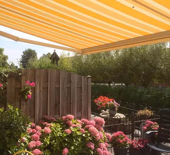 g Geel zonnescherm